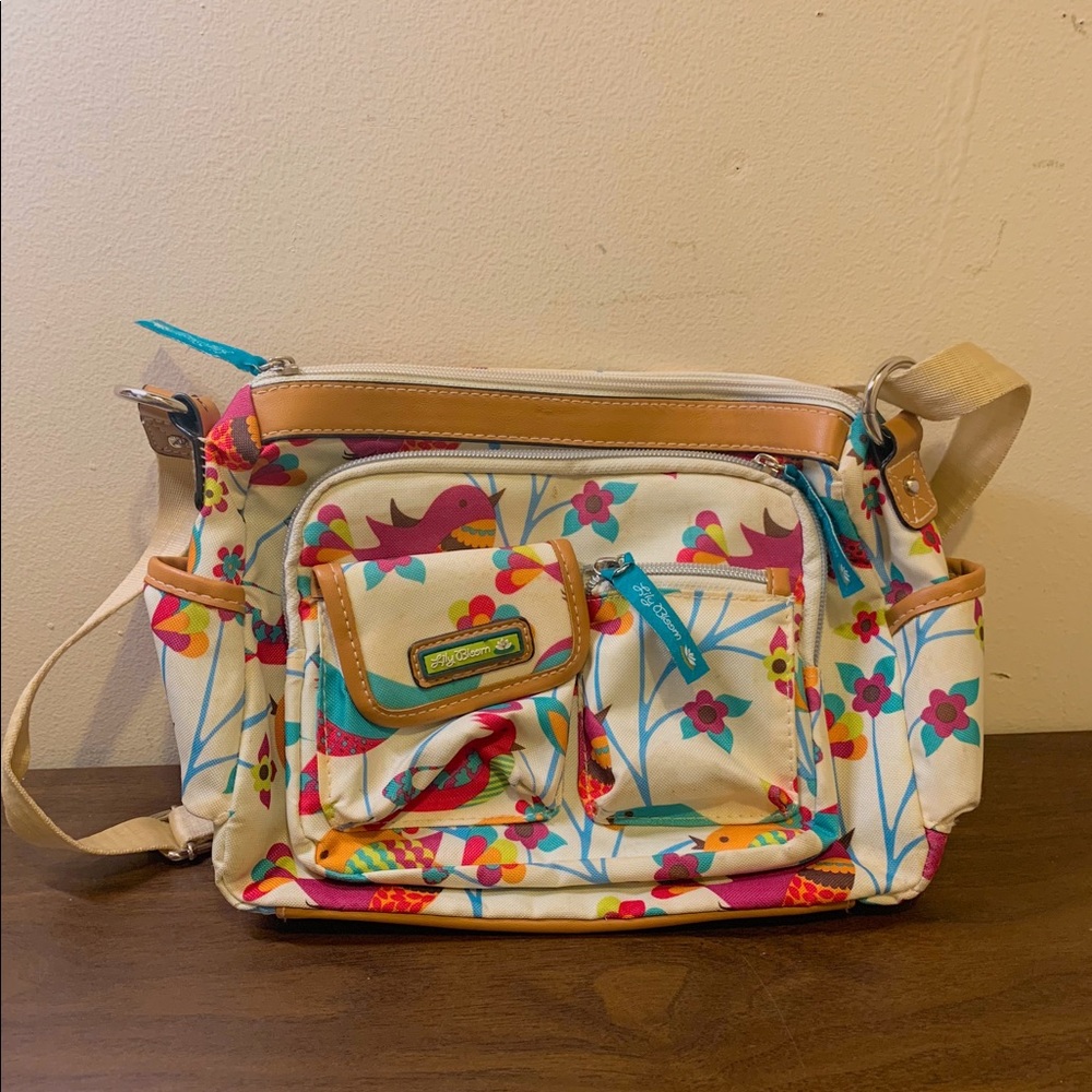 Lily Bloom Birds Crossbody Bag